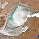 Image for article titled Haunting Satellite Imagery Shows Turkey’s Second-Largest Lake Has Dried Up